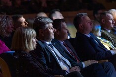 Koncert świąteczny dla żołnierzy WOT pełniących służbę w obronie granic Polski,